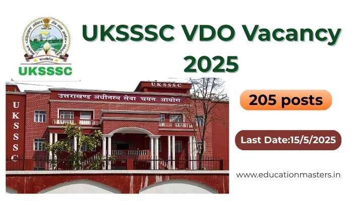 UKSSSC VDO Vacancy (700 x 400 px)